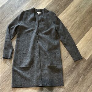 J. Jill Charcoal Women's Longline Blazer